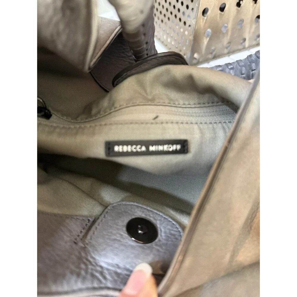 Rebecca Minkoff Leather Suede Hobo Purse